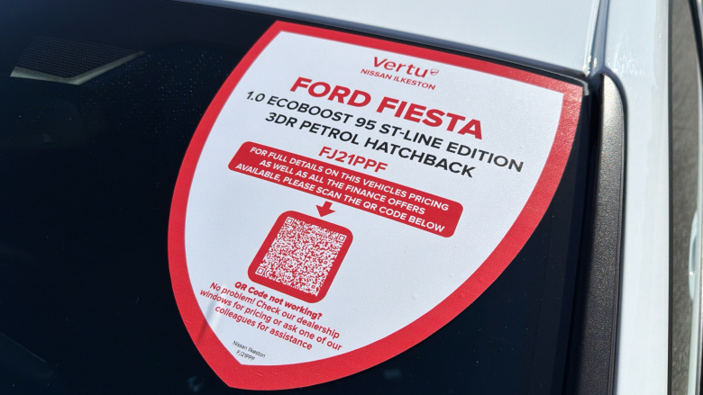 Ford Fiesta 1.0 EcoBoost 95 ST-Line Edition 3dr Petrol Hatchback
